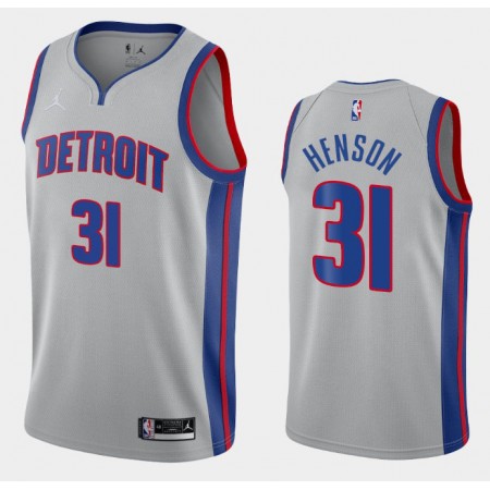 Herren NBA Detroit Pistons Trikot John Henson 31 Jordan Brand 2020-2021 Statement Edition Swingman
